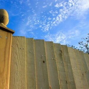Featherboard Convex Fence Panels