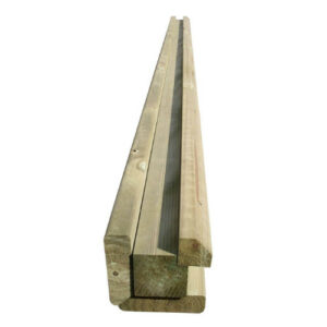 Heavy Duty 2.70m x 120 X 124mm Corner Slotted Post