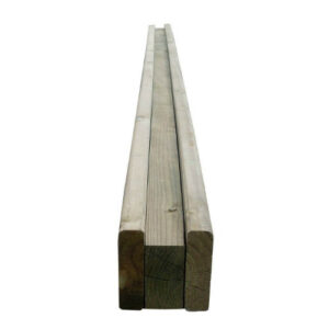 Heavy Duty 2.70m 120 X 124mm End Slotted Post