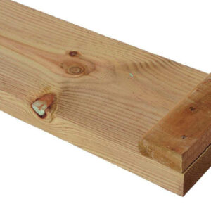 Gravel Board 1.83m X 140 X 28mm (Incl.2 X End Packer Blocks)