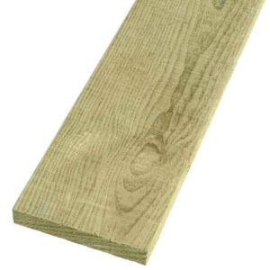 Gravel Board For Featherboard Fencing System