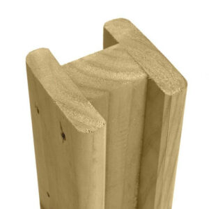 Long Slotted Inter Post 100mm X 100mm