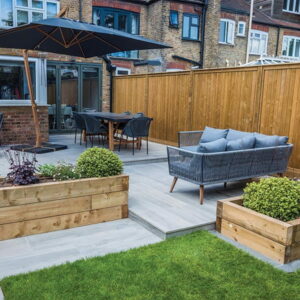Flat Top Tongue And Groove Fence Panels