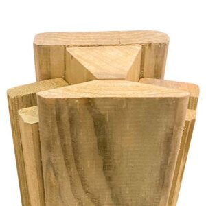 Slotted 30-45 Degree Angled Corner Post