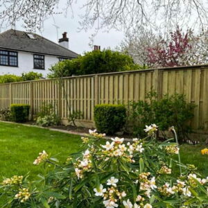 Vertical Hit And Miss Fence Panels