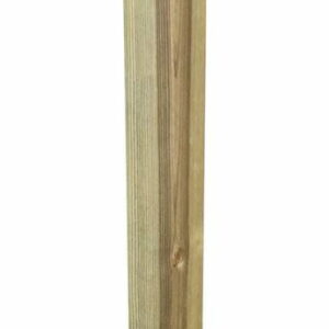 1.20M HIGH 91 X 91MM PLANED FINISH FENCE POST (JAKCURED)