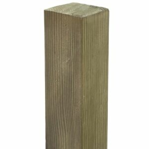 TIMBER WALL PLATE OR GATE POST FOR USE WITH MI-T® POSTS